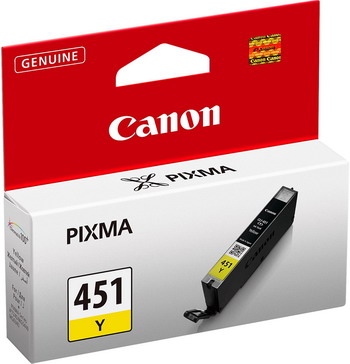 Картридж Canon CLI-451 Y 6526 B 001 Жёлтый