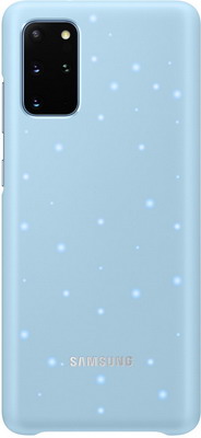 

Чехол (клип-кейс) Samsung S20plus (G985) LED-Cover l.blue EF-KG985CLEGRU