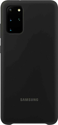 

Бампер Samsung, S20plus (G985) SiliconeCover black EF-PG985TBEGRU