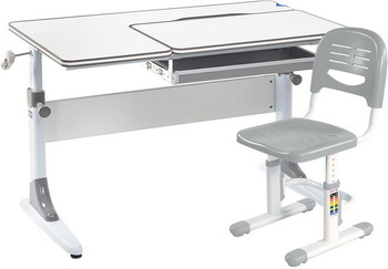 

Парта + стул Cubby парта Grato Grey + стул SST3 Grey 222062