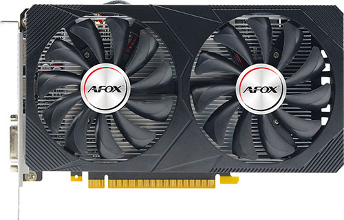 фото Видеокарта afox geforce gtx 1650 atx dual fan 4gb (af1650-4096d6h3-v4)