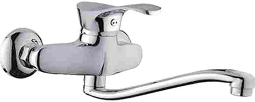 Изображение товара Смеситель для кухни D-Lin хром однорычажный с поворотным изливом