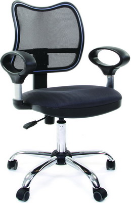 

Кресло Chairman, 450 хром TW-12/TW-04 серый