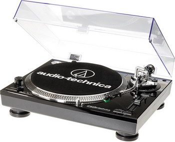 

Проигрыватель виниловых дисков Audio-Technica, AT-LP 120 BK-USBHS 10 черный