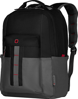 

Рюкзак Wenger, 16'' черный/серый полиэстер 34 x 25 x 45 см 20 л 601901