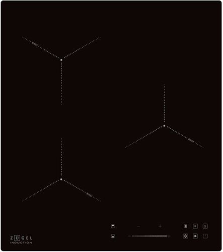 

Электрическая варочная панель Zugel ZIH453B, Черный