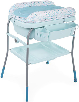 

Пеленальный столик с ванночкой Chicco, Cuddle & Bubble Comfort (Dusty Green)