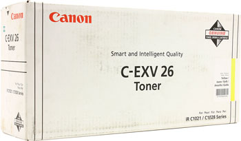 Тонер-картридж Canon C-EXV 26 Y 1657 B 006 Жёлтый