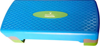 

Степ-платформа Royal Fitness STEPPER-20, Голубой