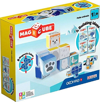 

Конструктор Geomag, (MagiCube Полярные друзья 10 дет.) 134
