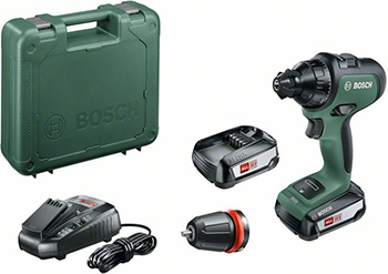 

Аккумуляторная дрель-шуруповерт Bosch, AdvancedDrill 18 (2 акк) 06039B5001