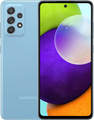 Смартфон Samsung Galaxy A52 SM-A525F 128Gb голубой
