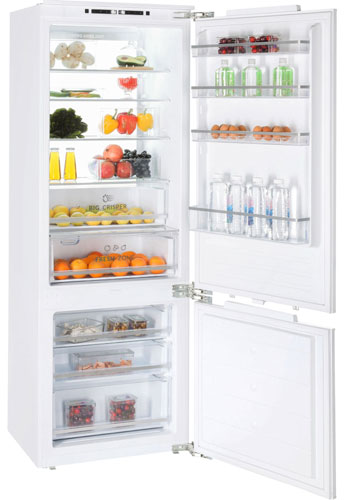 фото Встраиваемый двухкамерный холодильник hiberg i-rfcb 500f nfw