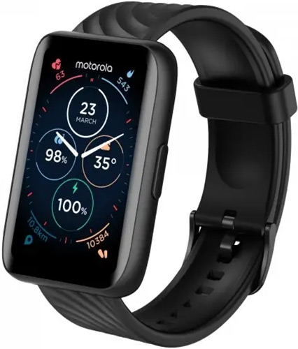 фото Умные часы и браслет motorola moto watch 40 black