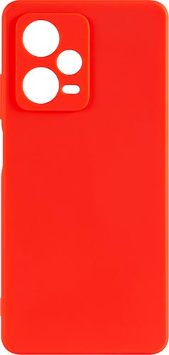 фото Накладка силиконовая red line red line ibox case для xiaomi redmi note 12 pro + 5g, с защитой камеры и подложкой красный