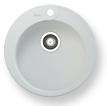 

Кухонная мойка Pyramis ALINIA RONDO - гранит/жасмин белый (070017301)