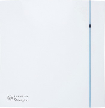 Вытяжной вентилятор Soler & Palau SILENT-200 CRZ DESIGN-3C (белый) 03-0103-129 Вытяжной вентилятор Soler & Palau SILENT-200 CRZ DESIGN-3C (белый) 03-0103-129