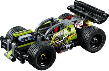 

Конструктор Lego, Technic: Зеленый гоночный автомобиль 42072