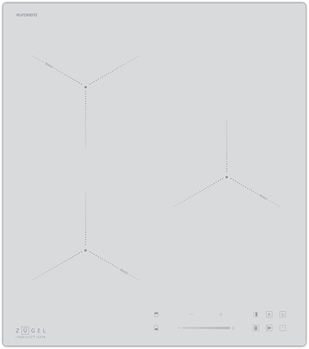 

Электрическая варочная панель Zugel ZIH453W, Белый