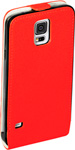 Чехол (флип-кейс) Promate Filion-S5 красный чехол для micromax a94 флип кожзам 1