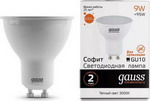 

Лампа GAUSS LED Elementary MR 16 GU 10 9W 3000 K 13619