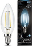 

Лампа GAUSS LED Filament Свеча E14 7W 580lm 4100К 103801207 Упаковка 10шт