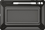 Чехол-крышка Samsung Outdoor Cover для Galaxy Tab S9+, поликарбонат, титан (EF-RX810CBEGRU) чеxол накладка samsung galaxy tab a7 wits soft cover clear термопластичный полиуретан прозрачный gp fpt505wsatr