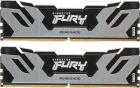 

Оперативная память Kingston DDR5 48GB (2x24GB) 6400Mhz FURY Renegade Silver (KF564C32RSK2-48), Черный/серебристый
