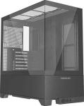 

Компьютерный корпус Powercase Vision Black V2 (CVBAV2-L0), Черный