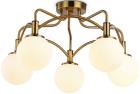 

Потолочная люстра Ambrella Light Traditional TR3212, Белый/золотистый