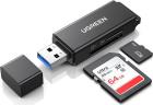 

Картридер TF + SD Ugreen CM104 (40752) USB 3.0б, cкорость 95 МБ/с, черный