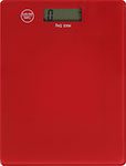 Кухонные весы WILLMARK WKS-511D красный