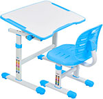 фото Комплект парта стул трансформеры cubby acacia blue