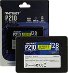 Накопитель SSD Patriot Memory 2.5 P210 128 Гб SATA III P210S128G25 твердотельный накопитель patriot memory p300 1tb p300p1tbm28