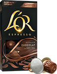 Кофе капсульный Nespresso L'OR Espresso Chocolate 10х5,2г кофе капсульный l’or espresso lungo profondo 20шт