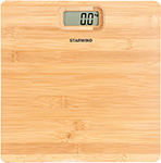 Весы напольные электронные Starwind SSP6070 бамбук весы напольные sakura sa 5072s электронные до 180 кг рисунок бамбук