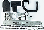 Насадка Цепная пила Sturm AGCS16-01 на УШМ 16'' насадка для ушм пила цепная sturm 16 agcs16 01