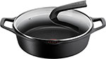 фото Низкая кастрюля tefal с крышкой delicio e2327274