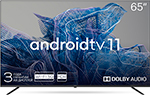Телевизор KIVI 65U750NB телевизор kivi 32h740nb 32 hd 60гц smarttv android google wifi