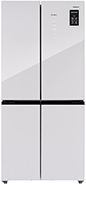 Многокамерный холодильник Tesler RCD-482I WHITE GLASS минихолодильник tesler rc 73 white