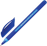 Ручка шариковая Brauberg Extra Glide Soft, синяя, комплект 12 штук, узел 0,7 мм (880599) ручка шариковая автоматическая brauberg extra glide r grip синяя 12 шт 0 35 мм 880197