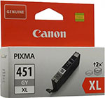 

Картридж Canon CLI-451 GY XL 6476 B 001 Серый