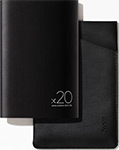 фото Внешний аккумулятор xiaomi solove 20000mah с кожаным чехлом (a8-2 black)