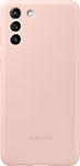 фото Чехол-накладка samsung galaxy s21 silicone cover розовый (pink) (ef-pg996tpegru)