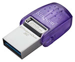Флеш-накопитель Kingston USB 3.2, 256 GB, (DTDUO3CG3/256GB) флеш накопитель netac ua31 usb 2 0 8gb pink nt03ua31n 008g 20pk