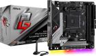 

Материнская плата Asrock B550 PHANTOM GAMING-ITX/AX (AM4, mini-ITX), Черный