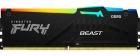 

Оперативная память Kingston DDR5 32GB 6000MHz FURY Beast Black RGB (KF560C36BBEA-32), Черный