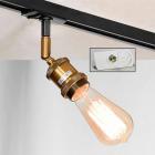 

Трековый светильник однофазный Lussole LOFT Track Lights (LSP-9320-TAW), Бронза/белый