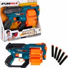 Бластер механический 1 Toy FunMax M24, 2 барабана на 6 выстрелов, 12 EVA снарядов Т24240