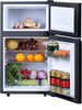 фото Двухкамерный холодильник tesler rct-100 wood